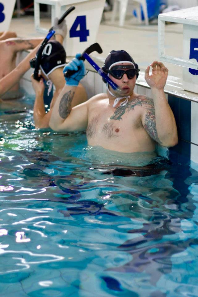 Hokej pod wodą Walenie Gdańsk 2013